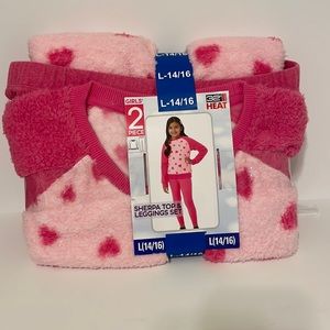 Sherpa Top & Leggings Set                                  Size L (14/16)